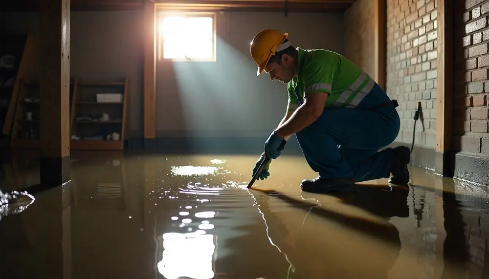 Professional water damage restoration services in Mendenhall, MS